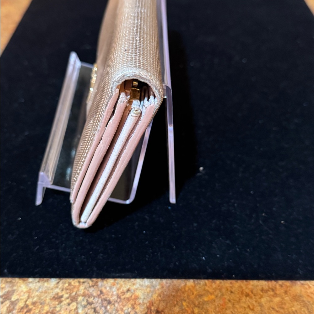 Fendi Metallic Continental Wallet - Picture 2 of 14